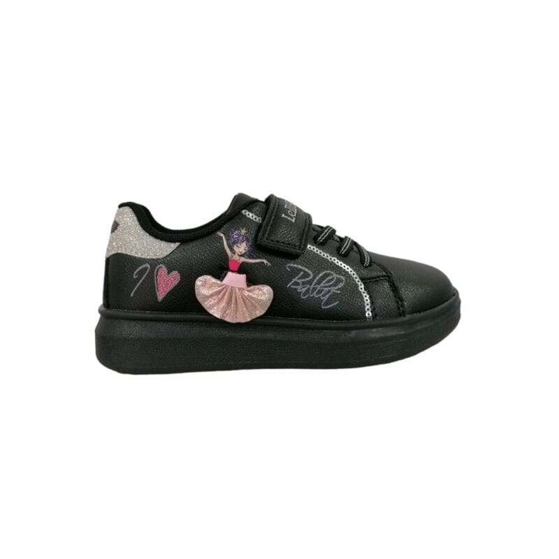 Lelli Kelly Ανατομικό Sneaker Μπαλαρίνα Για Κορίτσι Μαύρο