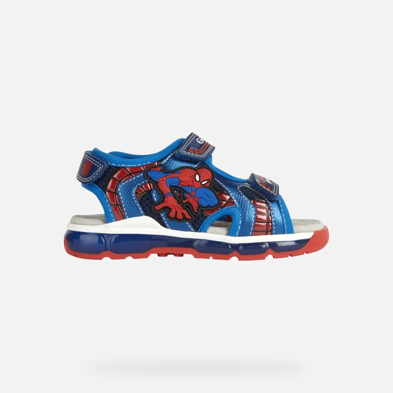 Geox Ανατομικό Αθλητικό Πέδιλο Για Αγόρι Spiderman - Image 2