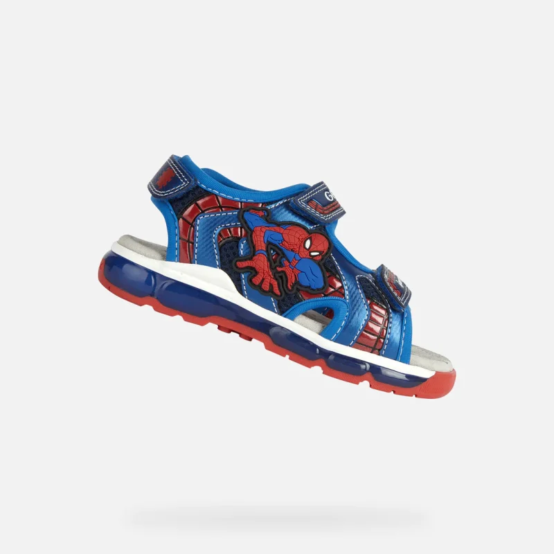 Geox Ανατομικό Αθλητικό Πέδιλο Για Αγόρι Spiderman - Image 3
