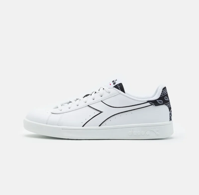 Diadora Εφηβικό Sneaker Unisex Λευκό/Μαύρο