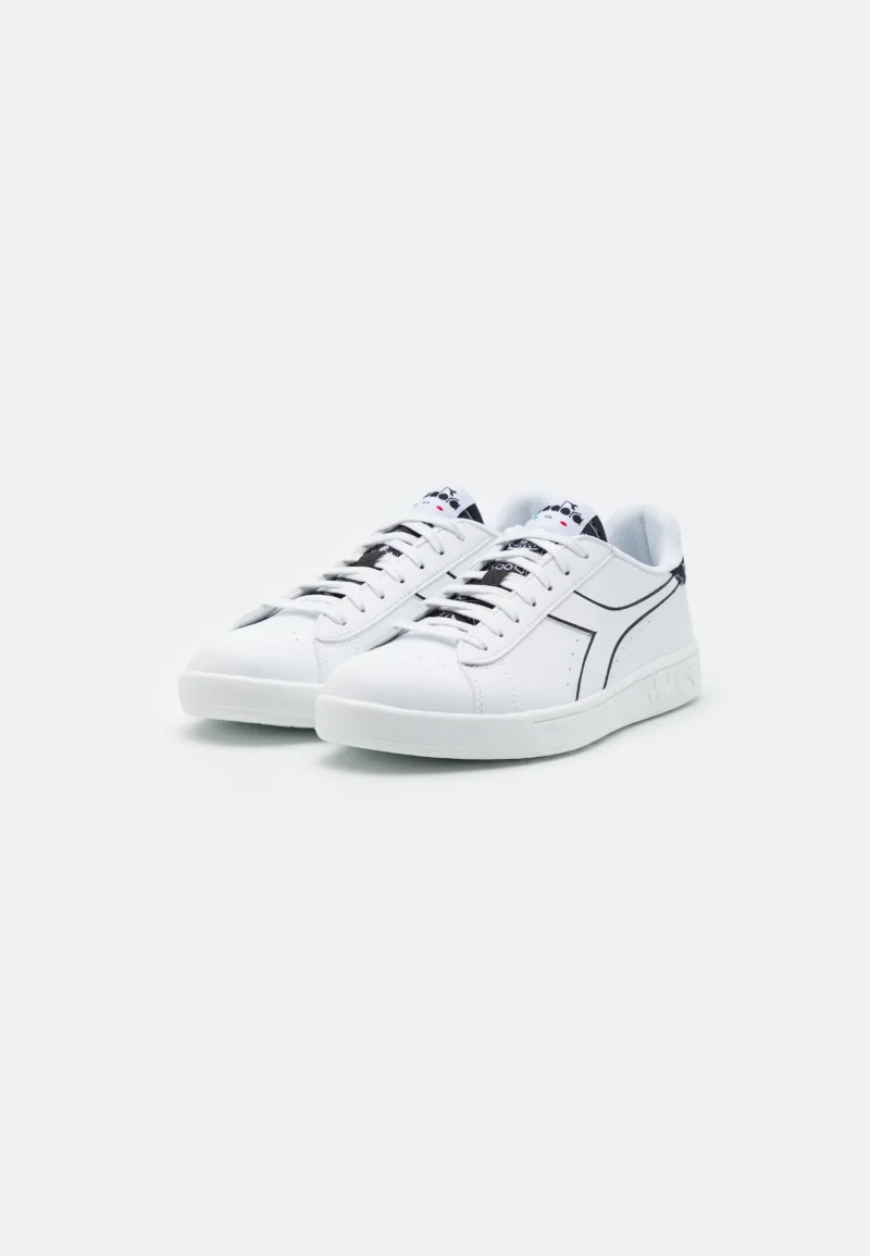 Diadora Εφηβικό Sneaker Unisex Λευκό/Μαύρο - Image 2