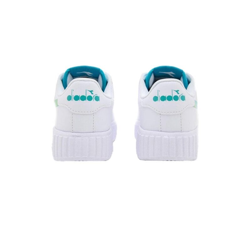 Diadora Sneaker Για Κορίτσι Λευκό/Πράσινο Ιριδίζον - Image 3