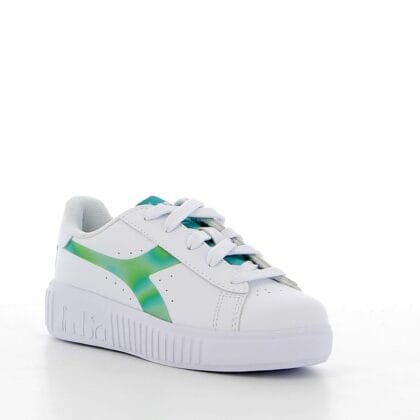 Diadora Sneaker Για Κορίτσι Λευκό/Πράσινο Ιριδίζον