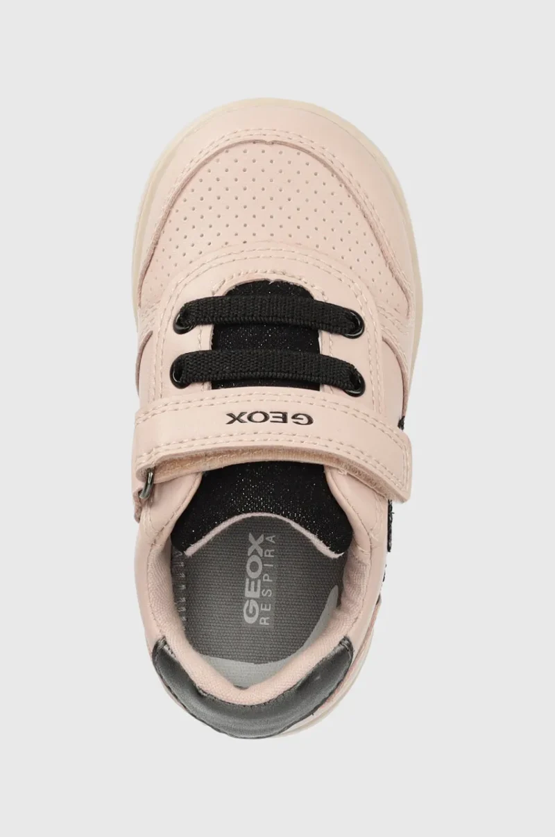 Geox Ανατομικό Sneaker Για Κορίτσι Ρόζ Με Αστέρι - Image 4