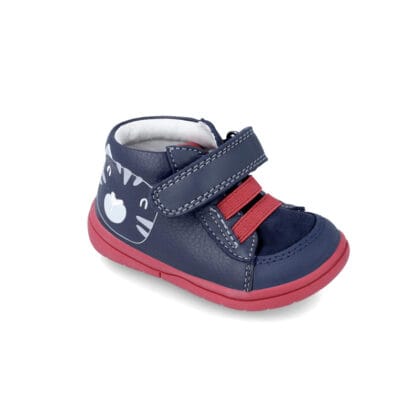 Garvalin Μποτάκι Για Αγόρι Μπλε Με Γατάκι