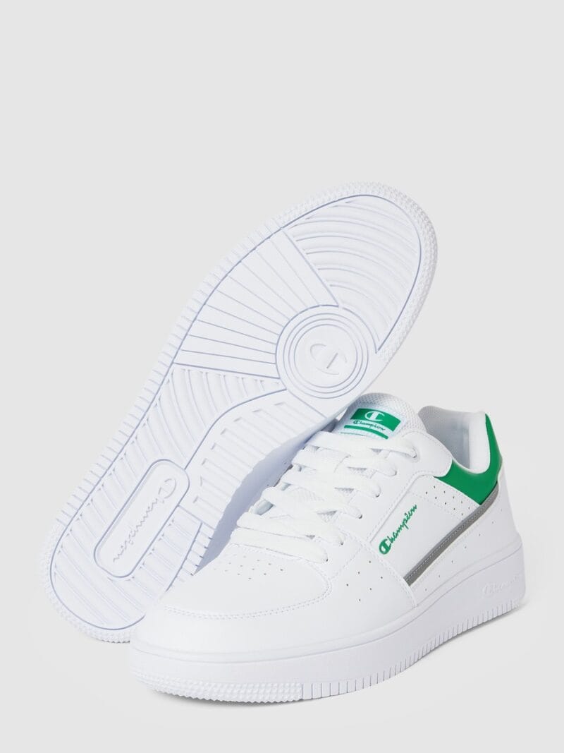 Champion Ανδρικά Sneakers Λευκό/Πράσινο - Image 2