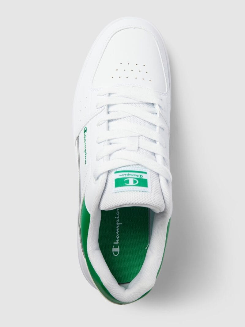Champion Ανδρικά Sneakers Λευκό/Πράσινο - Image 3