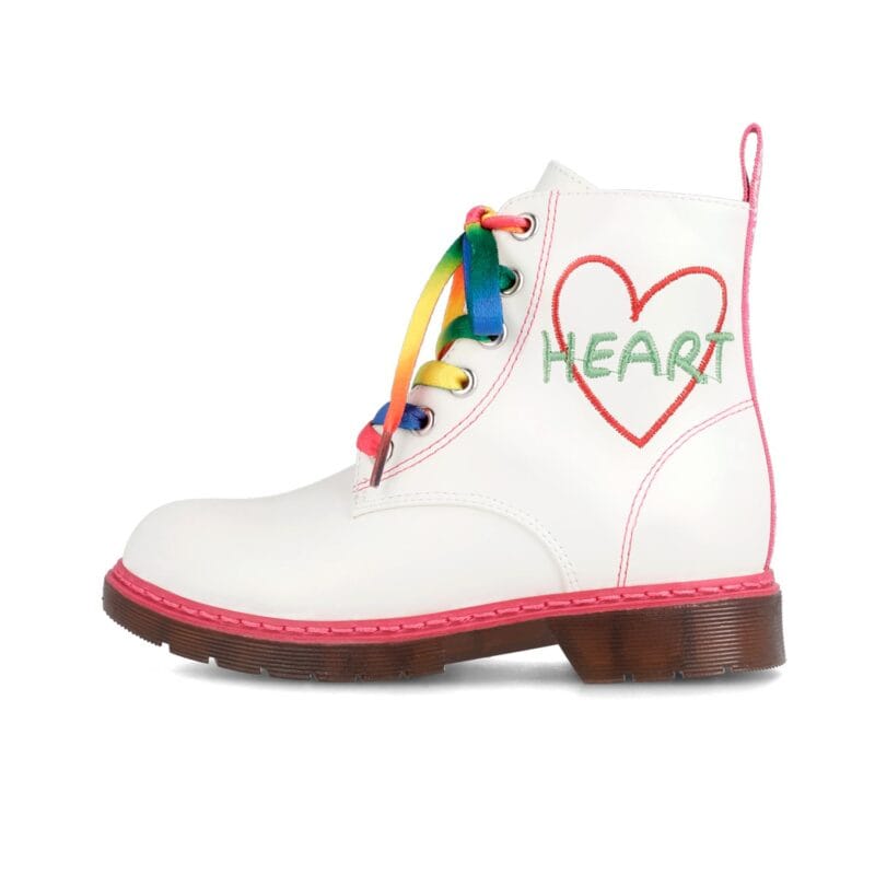 Agatha Ruiz De La Prada Μποτάκι Για Κορίτσι Λευκό Με Αστέρι - Image 4