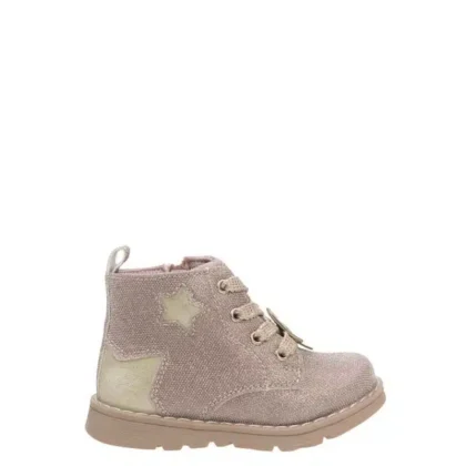 Chicco Ανατομικό Μποτάκια Για Κορίτσι Ρόζ Glitter Με Αστέρι