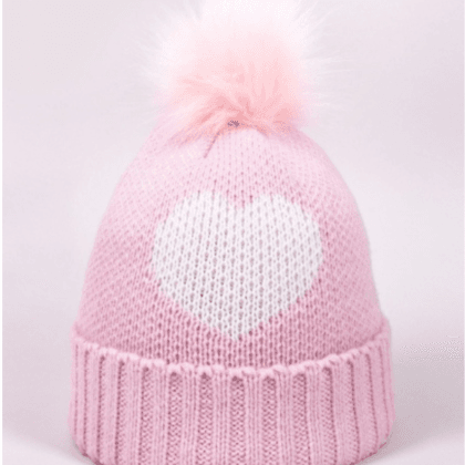 Σκουφάκι Για Κορίτσι Σε Ροζ Χρώμα