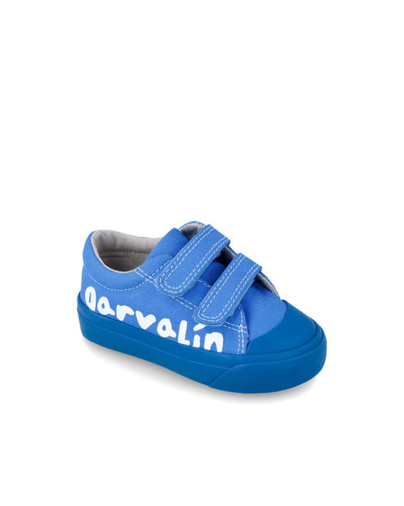 Garvalin Ανατομικό Sneaker Πάνινο Για Αγόρι Σε Μπλέ Χρώμα