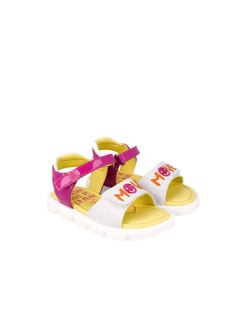 Agatha Ruiz De La Prada Ανατομικό Πέδιλο Για Κορίτσι Λευκό - Image 4