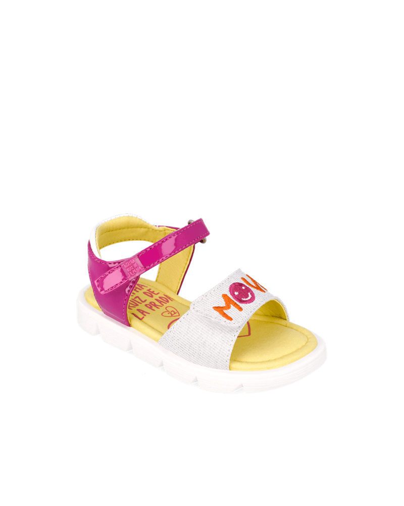 Agatha Ruiz De La Prada Ανατομικό Πέδιλο Για Κορίτσι Λευκό