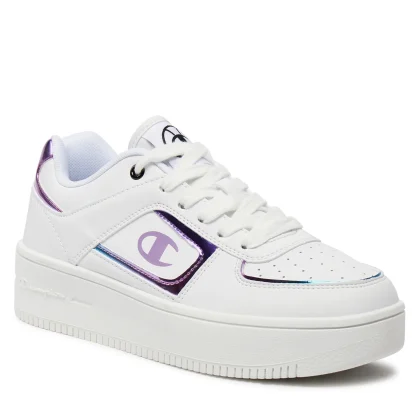 Champion Εφηβικό Sneaker Για Κορίτσι Λευκά Με Chameleon Λογότυπο