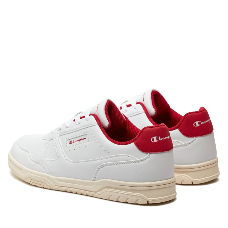 Champion Ανδρικό Sneaker Λευκό/Κόκκινο - Image 4