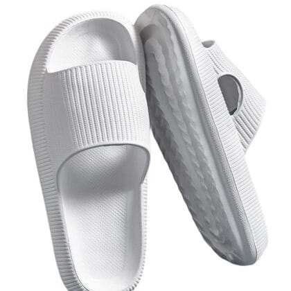 Childrenland Εφηβικές Παντόφλες Unisex Λευκό Χρώμα