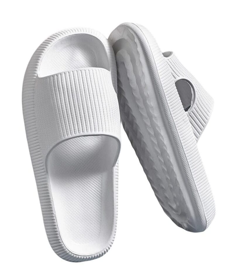 Childrenland Εφηβικές Παντόφλες Unisex Λευκό Χρώμα