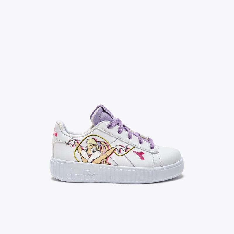 Diadora Sneaker Για Κορίτσι Λευκό Με Σχέδιο Lola Bunny
