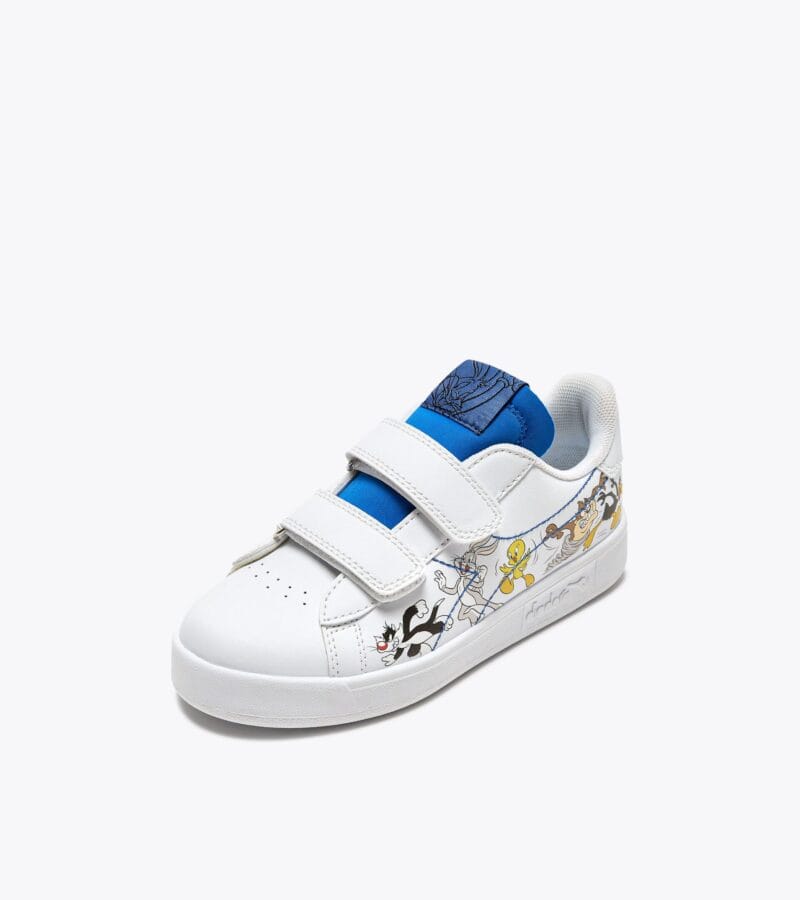 Diadora Sneaker Για Αγόρι Λευκό Με Σχέδιο Looney Tunes Team - Image 2