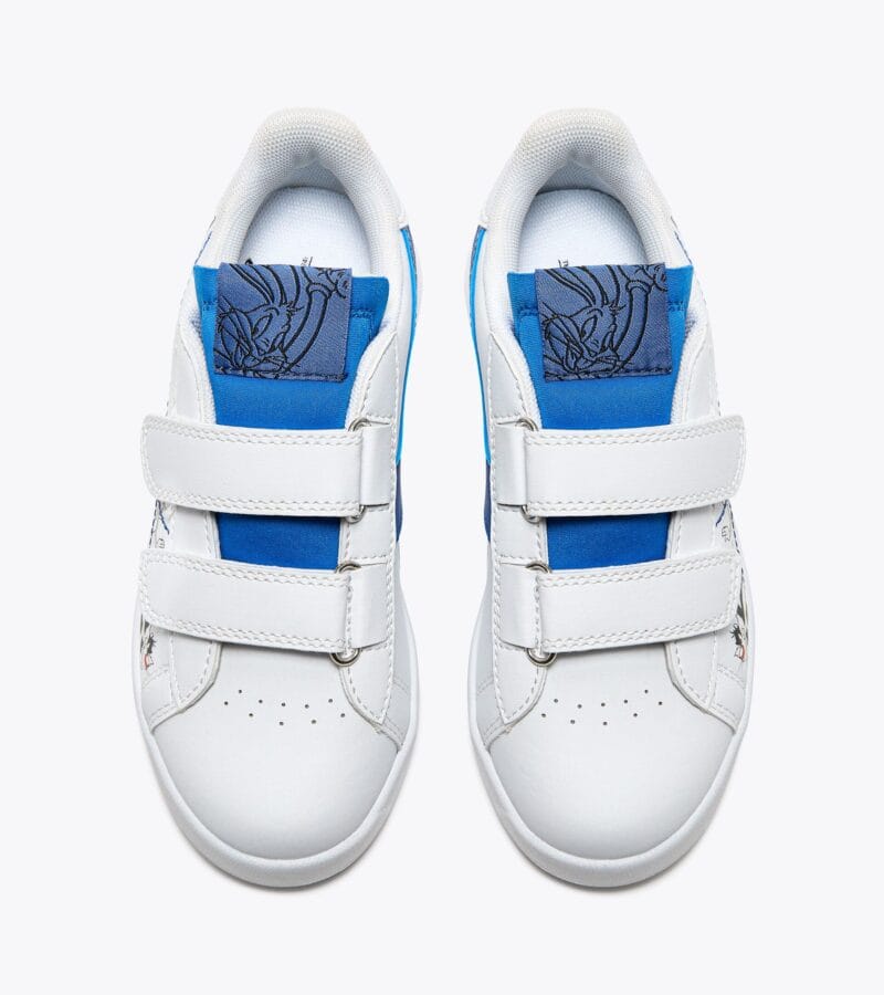 Diadora Sneaker Για Αγόρι Λευκό Με Σχέδιο Looney Tunes Team - Image 3