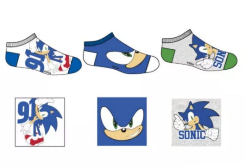 Disney Κάλτσες Για Αγόρι Σετ Με 3 Σχέδια Sonic - Image 2