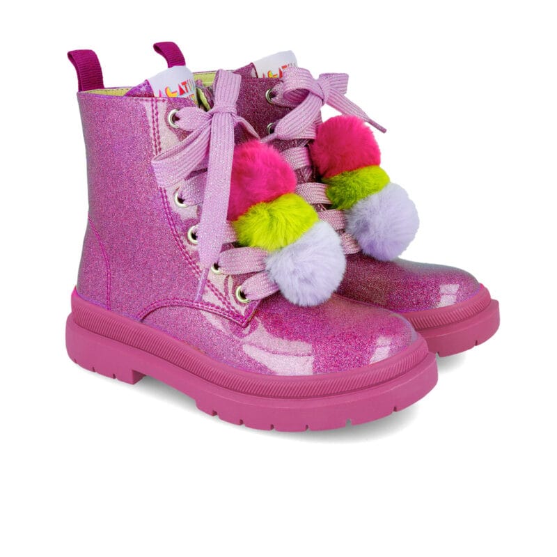 Agatha Ruiz De La Prada Μποτάκι Για Κορίτσι Ρόζ Με Glitter - Image 4