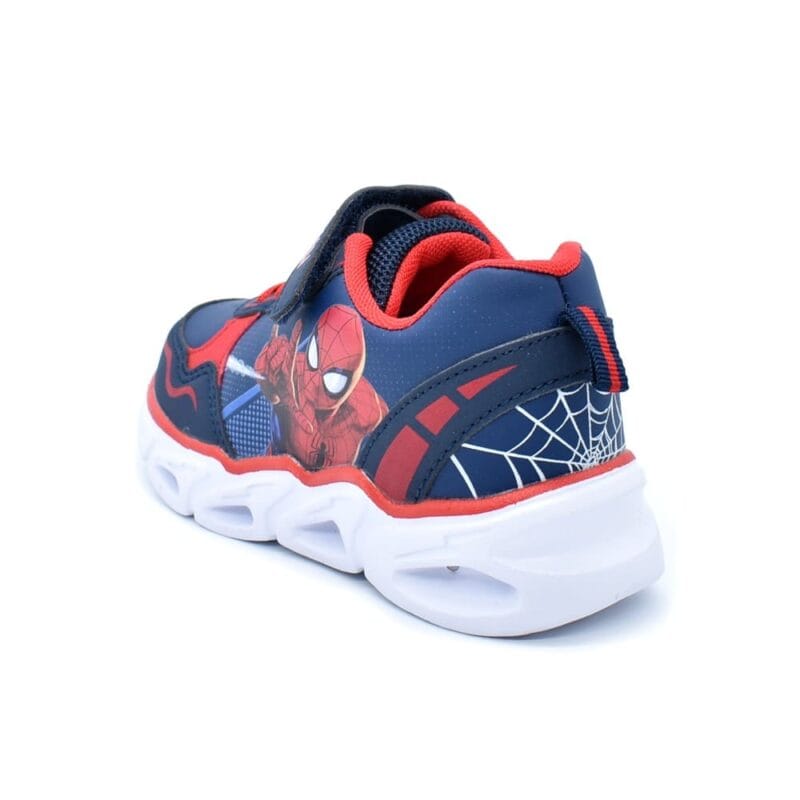 Disney Αθλητικό Μπεμπέ Για Αγόρι Spiderman Μπλέ Με Φωτάκια - Image 3