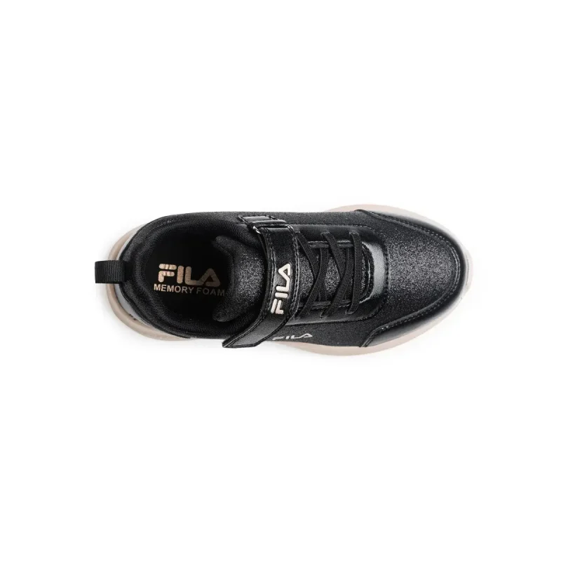 Fila Αθλητικό Για Κορίτσι Μαύρο Με Glitter Memory Strass 3V - Image 4