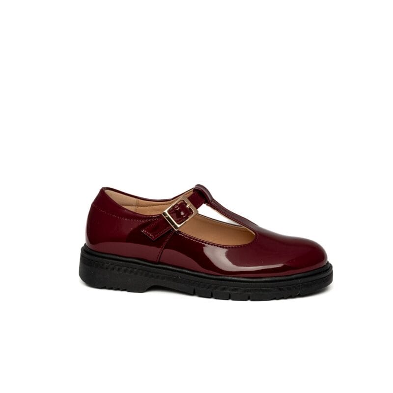 Scarpy Ανατομικό Loafers Για Κορίτσι Μπορντό Λουστρίνι