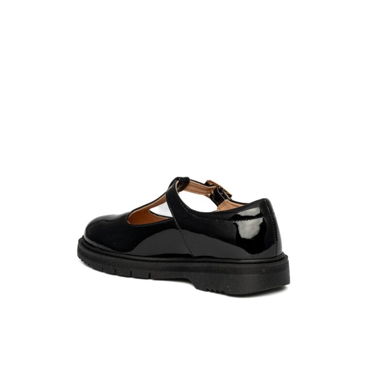 Scarpy Ανατομικό Loafers Για Κορίτσι Μαύρο Λουστρίνι - Image 3