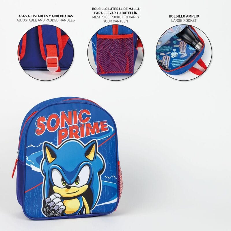 Cerda Παιδικό Τσαντάκι Πλάτης Sonic Για Αγόρι Μπλέ - Image 6