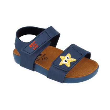 Garvalin Ανατομικό Πέδιλο/Σκαφάκι για Αγόρι Μπλέ Με Αστέρι