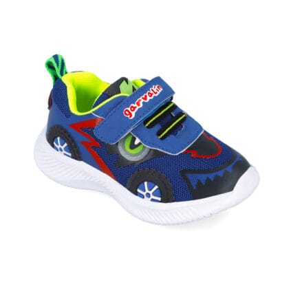 Garvalin Ανατομικό Αθλητικό Για Αγόρι Με Φωτάκια Μπλέ Ρουά