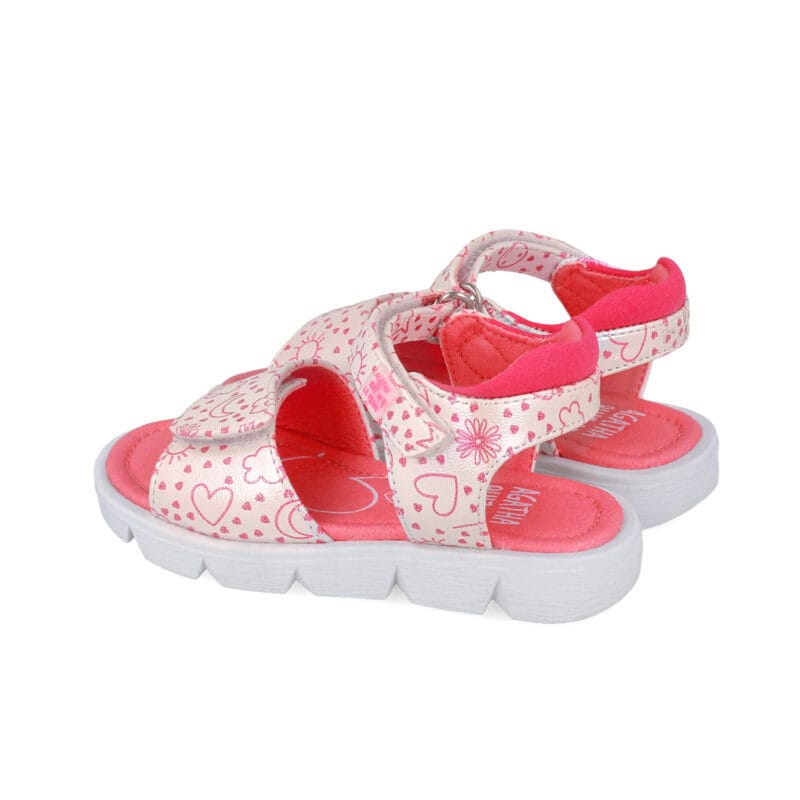 Agatha Ruiz De La Prada Ανατομικό Πέδιλο Για Κορίτσι Ρόζ/Χρυσό - Image 5