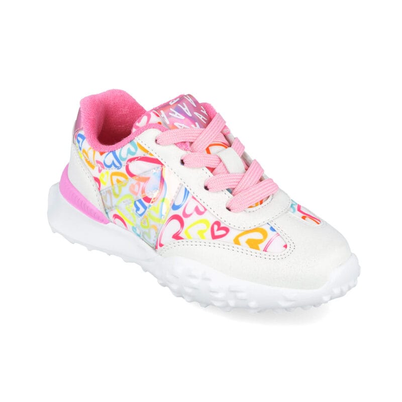 Agatha Ruiz De La Prada Αθλητικό Για Κορίτσι Λευκό Με Καρδούλες