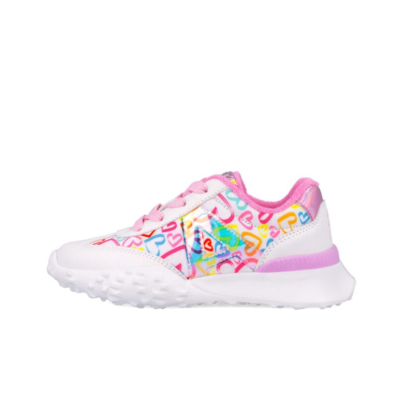 Agatha Ruiz De La Prada Αθλητικό Για Κορίτσι Λευκό Με Καρδούλες - Image 3