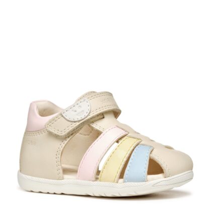 Geox Ανατομικό Παπουτσοπέδιλο Για Κορίτσι Μπέζ