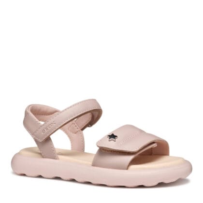 Geox Ανατομικό Πέδιλο Για Κορίτσι Nude