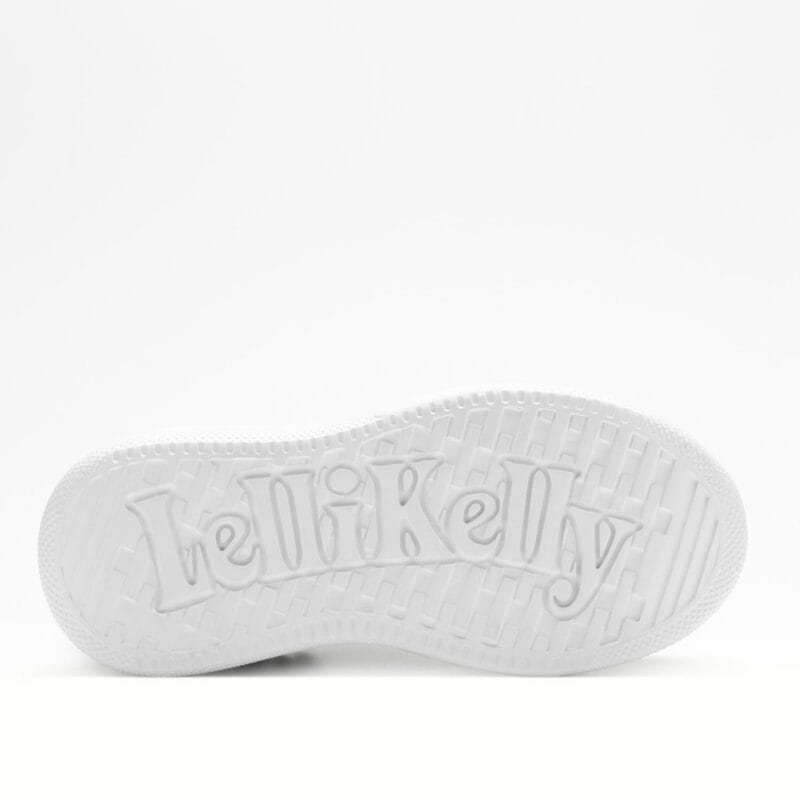 Lelli Kelly Ανατομικό Sneaker Gioiello Για Κορίτσι Λευκό Με Glitter Και Βραχιόλι Στο Πίσω Μέρος - Image 4