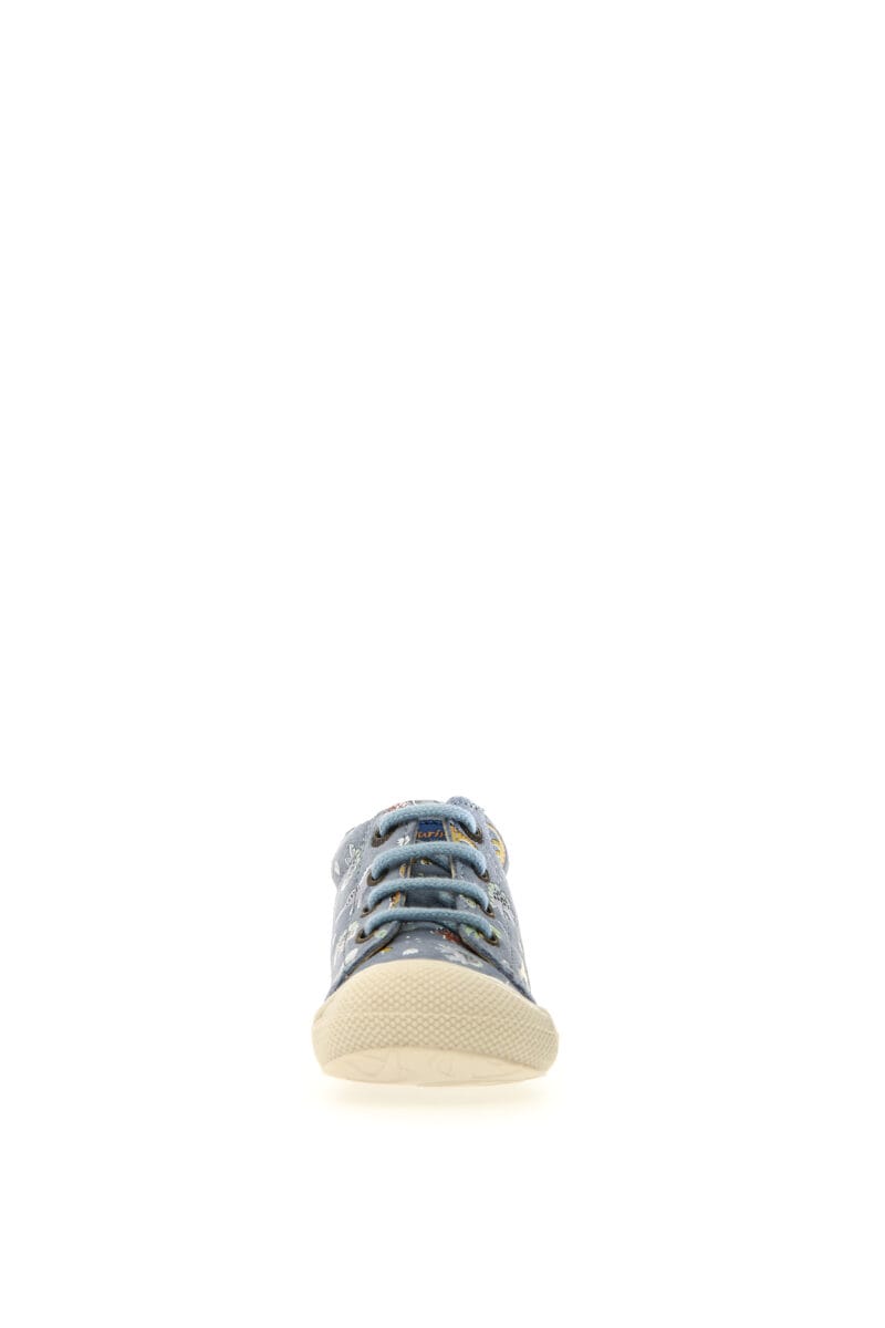 Naturino Cocoon Δερμάτινο Ανατομικό Sneaker Για Αγόρι Μπλέ/Τζίν Με Ζωάκια - Image 3