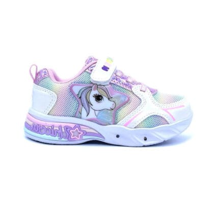 Disney Ανατομικό Αθλητικό Για Κορίτσι Unicorn Με Φωτάκια Πολύχρωμο