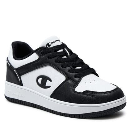 Champion Ανατομικά Sneaker Unisex Λευκό/Μαύρο