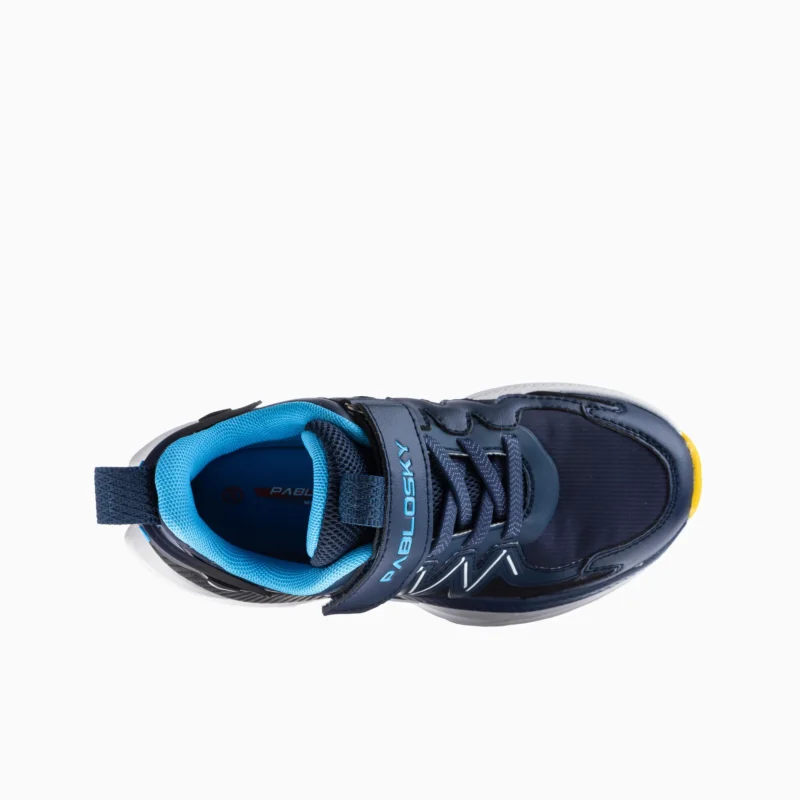 Pablosky Ανατομικό Αθλητικό Για Αγόρι Μπλέ Navy Memory Foam - Image 3