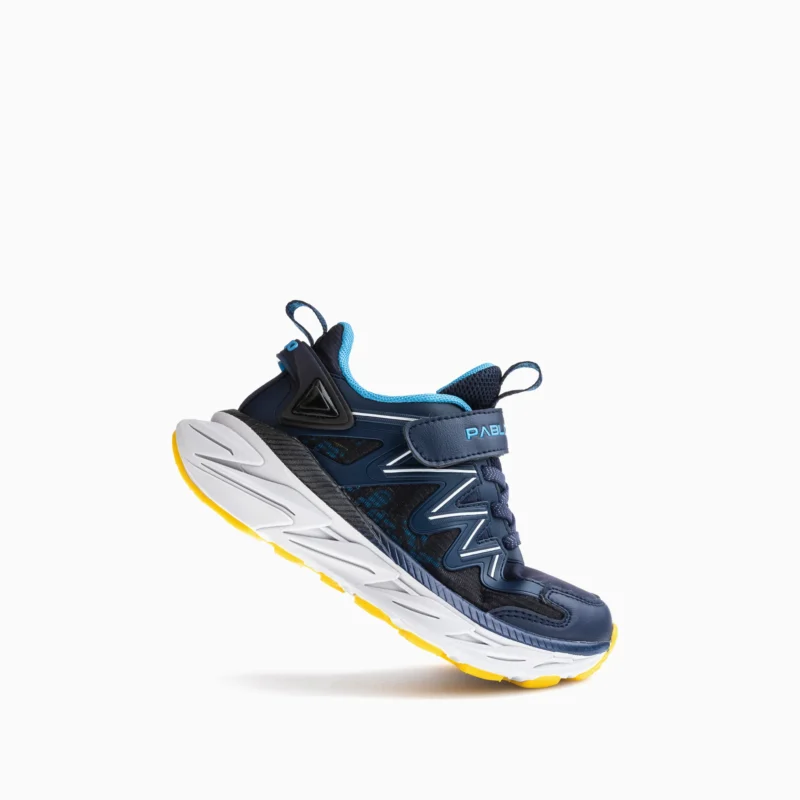 Pablosky Ανατομικό Αθλητικό Για Αγόρι Μπλέ Navy Memory Foam - Image 4