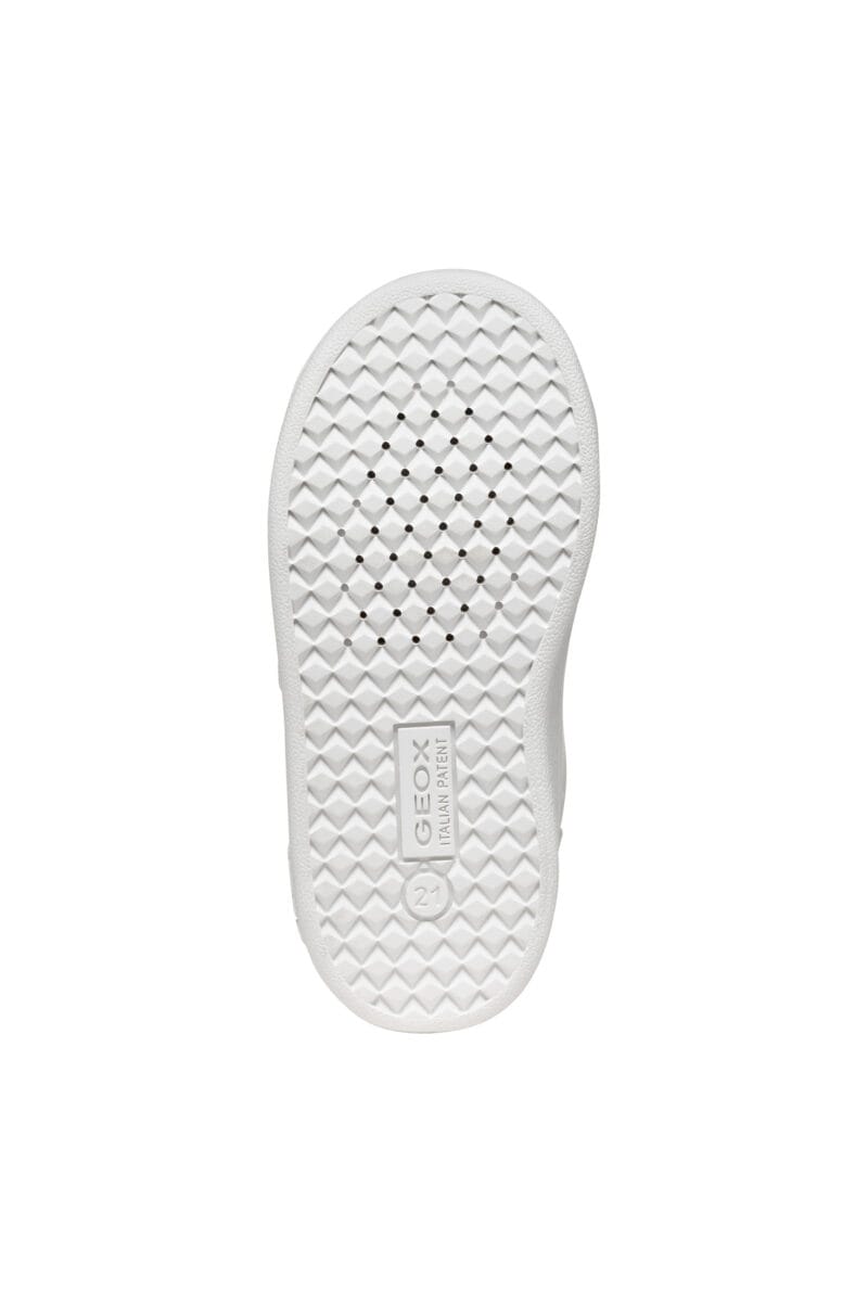Geox Ανατομικό Sneaker Για Κορίτσι Λευκό/Ρόζ - Image 6