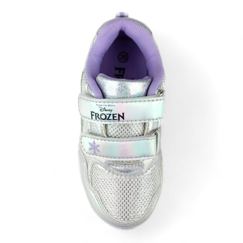Disney Ανατομικό Αθλητικό Για Κορίτσι Frozen Με Φωτάκια Ασημί - Image 3