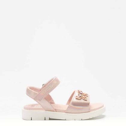 Lelli Kelly Ανατομικό Πέδιλο Για Κορίτσι Με Πεταλούδα Ρόζ