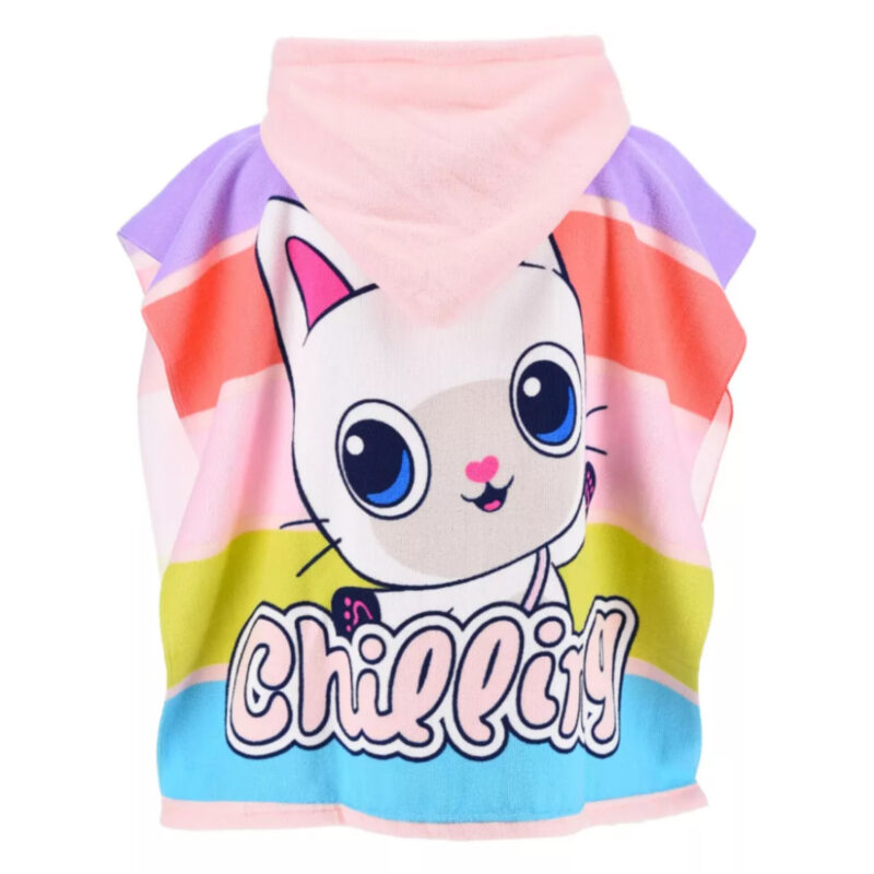 Disney Παιδικό Poncho Πετσετα Για Κορίτσι Gabby's Dollhouse Πολύχρωμο - Image 2