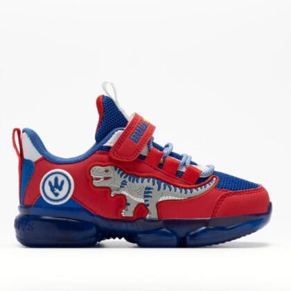 Bull Boys Ανατομικό Αθλητικο Για Αγόρι Κόκκινο Με Φωτάκια και Ήχο