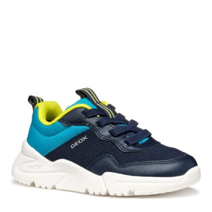 Geox Ανατομικό Αθλητικό Για Αγόρι Μπλέ